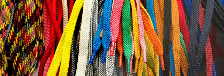 lacets couleurs différentes